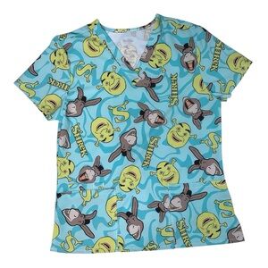 Shrek Scrub Top